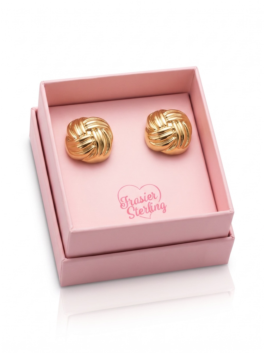 NWT FRASIER STERLING Après Knot Earrings